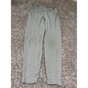 Kyodan Herringbone Print‎ High Waist Athletic Pants with Pockets Small